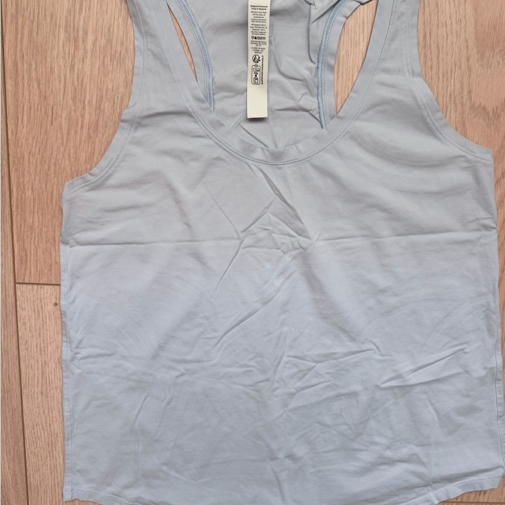 lululemon athletica Light Blue Racerback Tank